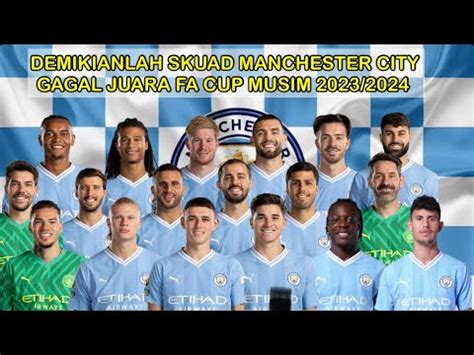 Manchester City Di Tumbangkan Manchester United Di Final Fa Cup Youtube