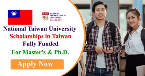 National Taiwan University Scholarships In Taiwan Fully Funded