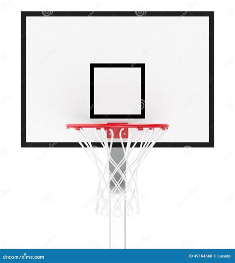 Basketball Hoop Front View