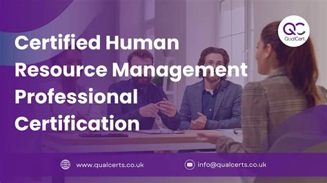 Certified Human Resource Management Professional Chrmp