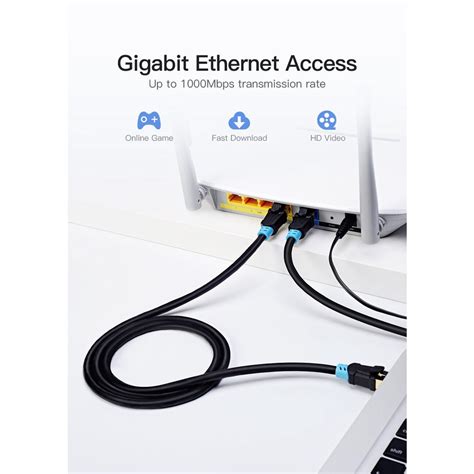 Vention Ethernet Cable CAT6 Shielded Twisted Pair Ethernet Network