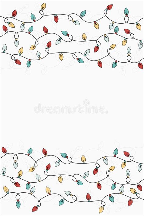 Concept of a Christmas Background with Lights. Vector Stock Illustration - Illustration of icon ...