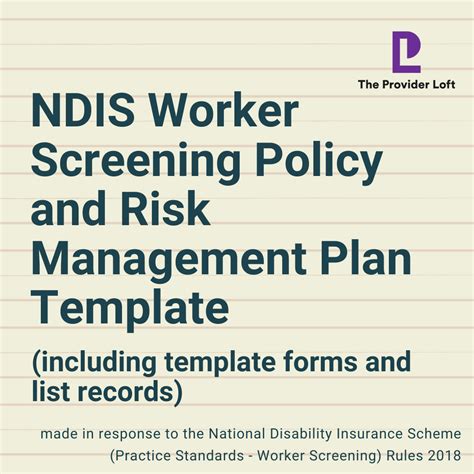 Ndis Forms And Templates Stunning Templates