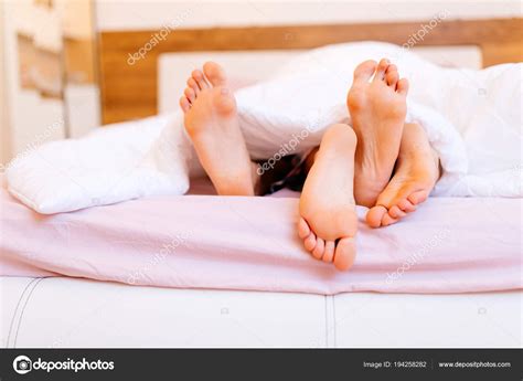 Lovers Having Sex Foreplay Blanket Stock Photo By Nd3000 194258282