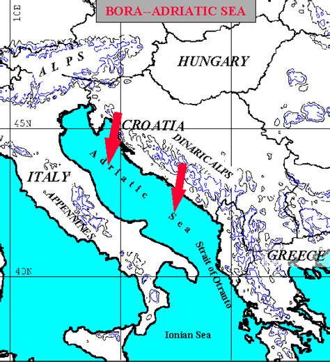 Istria on the Internet - Geosciences - Meteorology - Winds