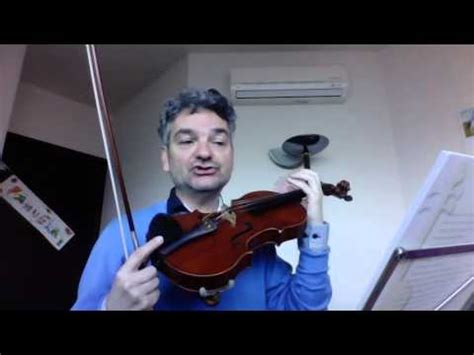 Corso Di Violino Lezione 3 Violin Course Lesson 3 English Subtitles