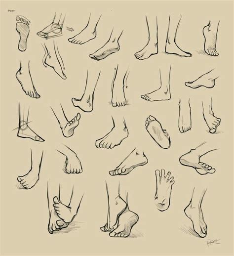 Feet; How to Draw Manga/Anime Feet Drawing, Body Drawing, Drawing Poses, Manga Drawing, Drawing ...