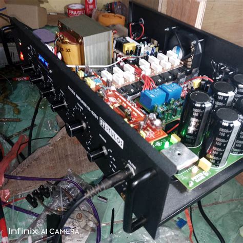 POWER AMPLIFIER RAKITAN 5A MURNI SUDAH DI LENGKAPI DENGAN BLUETOOTH DAN