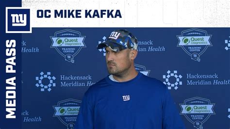 OC Mike Kafka on making adjustments following the bye week