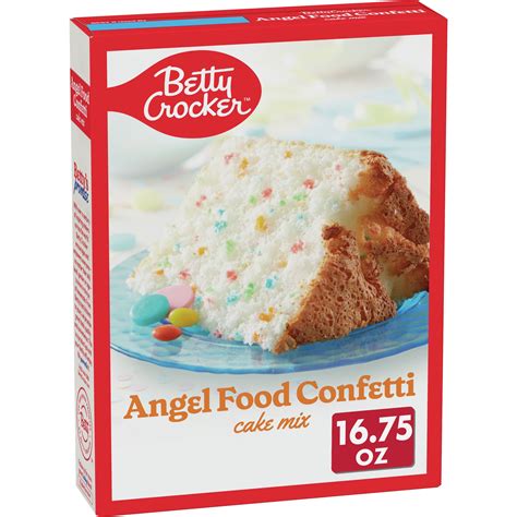 Betty Crocker Angel Food Confetti Cake Mix 1675 Oz