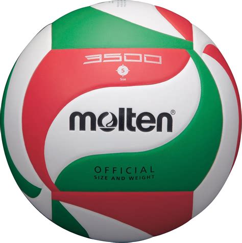 Molten Official Fivb Pu Leather Volleyball Whitered