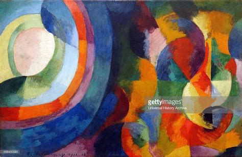 Circular Forms Sun Moon By Robert Delaunay Was A French Artist Who