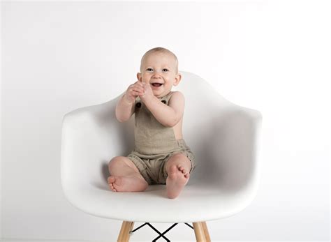 Little Girl Sitting Chair Legs