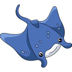 Manta Ray Cartoon Vector Images (over 680)