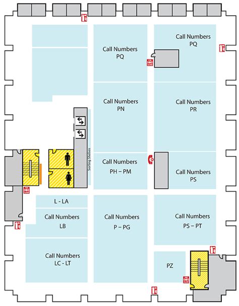 Library Floor Maps Msu Libraries