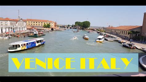 Venice Italy Part 1 City Tour Youtube