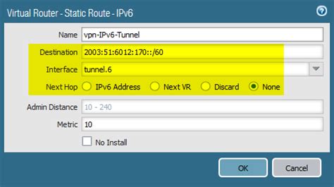 IPv6 Through IPv4 VPN Tunnel With Palo Alto Weberblog Net