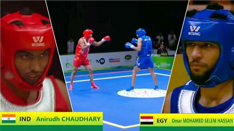 Anirudh Chaudhary Vs Omar Md Salem 80 Kg Round 1 In 8th