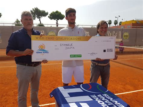 Al Napoletano Bastia La Prima Wild Card Della Tennis Napoli Cup