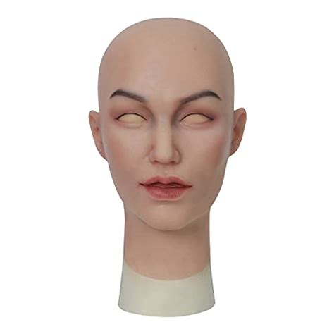 Roanyer Silicone Mask Crossdresser Face Mask Realistic Female Mask