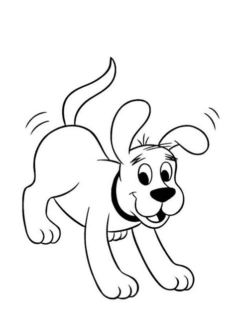 Clifford The Big Red Dog Coloring Pages - KasonaxGlover