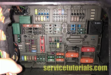 Bmw X1 Fuse Box Panel Location And Diagram Explanation Video