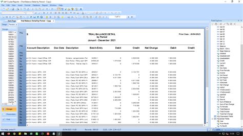 Sql Server How To Sum Record By Account Group In Sap Crystal Report