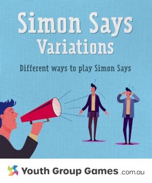 Different ways to play Simon Says | Youth Group Games | Games, ideas, icebreakers, activities ...