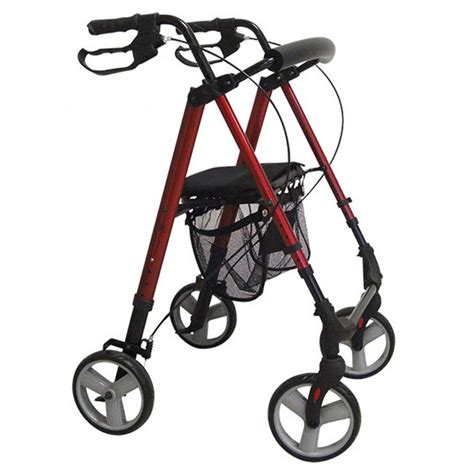 Rollator Pieghevole Leggero Con Freni Sedile E Schienale Dynamic