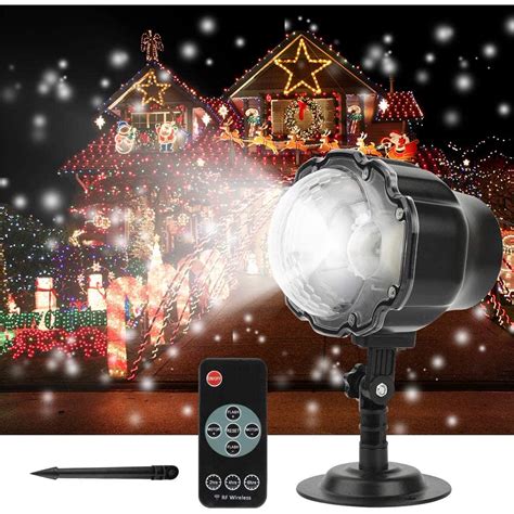 Holiday Snowfall Projector Lights Remote Snowfall Led Light Projector