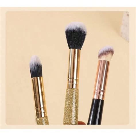 1 3pcs Double Ended Makeup Brushes Foundation Brush Concealer Brush