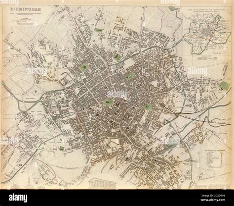 Mappa Di Birmingham Mappa Della Gran Bretagna Mappa Dell Inghilterra