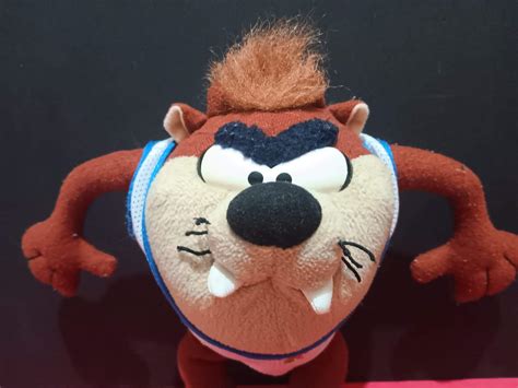 Antiguo Peluche Taz Demonio De Tasmania Space Jam Serie Looney Tunes