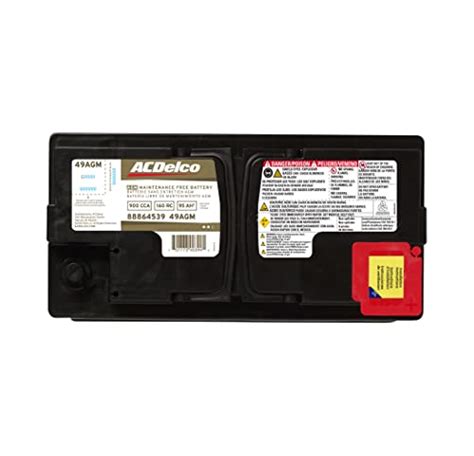 Acdelco Gold 49agm 36 Month Warranty Agm Bci Group 49 Battery Blazen Auto