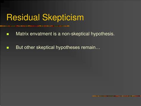 Ppt The Matrix As Metaphysics Powerpoint Presentation Free Download