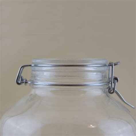 Bormioli Italy Fido Flip Top Glass Clear Jars L L L Pantry Magic