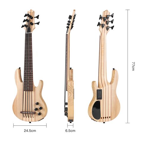 Batking Electric Ukulele Bass MiNi 5 String Ukulele Electric bass with ...