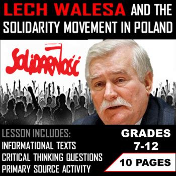 Lech Walesa and the Solidarity Movement in Poland | Polish Solidarity Movement