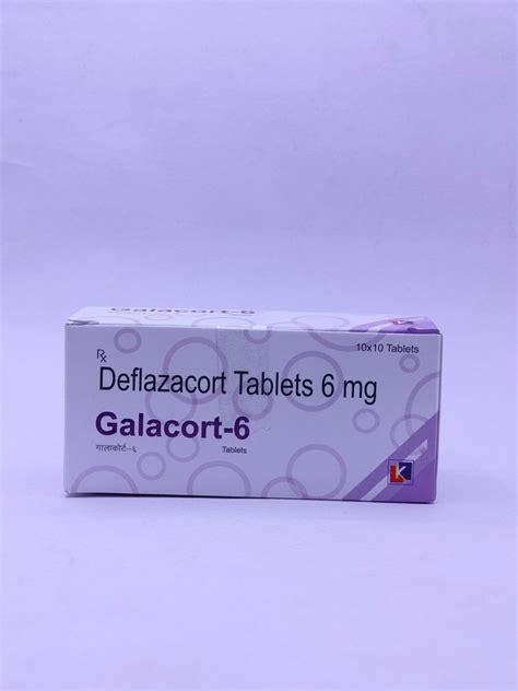 Deflazacort 6 Mg Tablet At Rs 200 Box Pharmaceutical Tablets In Surat