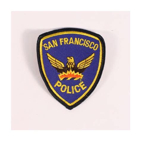 San Francisco Police SFPD Cloth Patch