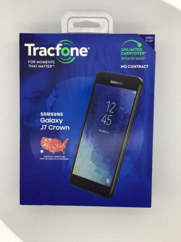 Tracfone Samsung Galaxy J7 Crown 4g Lte 5 5” 16gb 13mp Smartphone