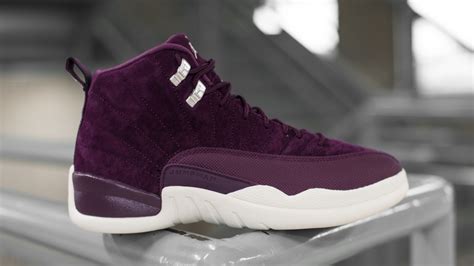 The Air Jordan Retro 12 Gets Dressed In The Classic 'Bordeaux' Colorway ...