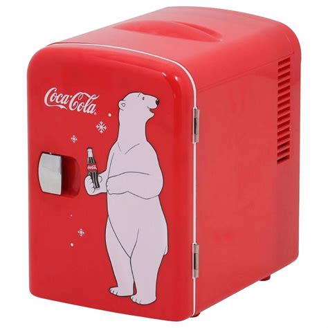 Mini Refrigerador Coca Cola Estilo Retro Latas Portatil