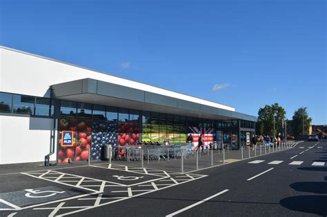 THP celebrate the recent opening of a new Aldi store in Flitwick - The