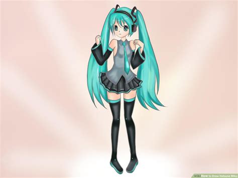 Hatsune Miku Drawings Step By Step