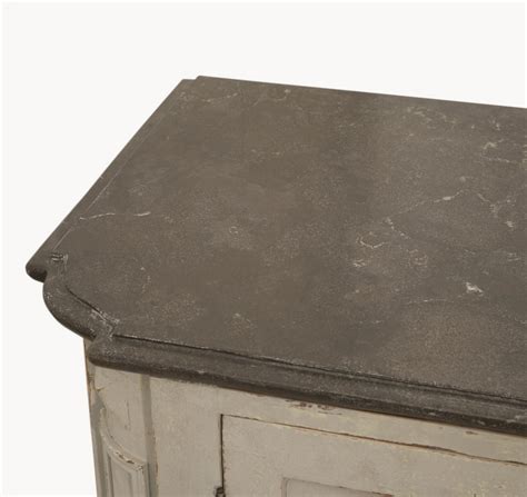 grey sideboard  stone top  interiorco
