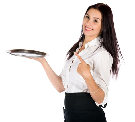 Young Waitress Free Stock Photo Public Domain Pictures