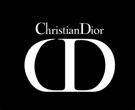 Christian Dior Logo Brand White Design Symbol Luxury Clothes Fashion Vector Illustration With ...