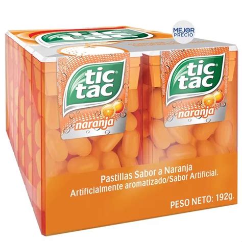 Pastillas Tic Tac Naranja X Estuches Caramelos Mercadolibre