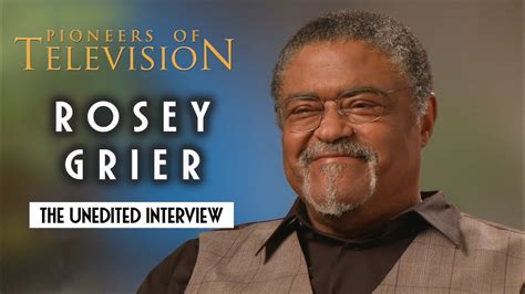 Rosey Grier The Complete Pioneers Of Television Interview Youtube